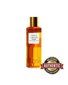 Emmanuelle Jane Gold Crush Body Spray for Women 265ml – Fruity Apple, Floral Bouquet & Warm Woody Notes Long-Lasting Fine Fragrance Mist | 371905