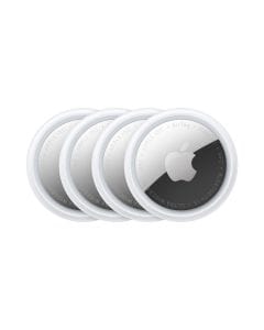 Apple AirTag (2nd Generation) 4 Pack Item Tracker, Precision Finding, Find My Network, Built-in Speaker & Privacy Protection | White - MFEA4ZF/A