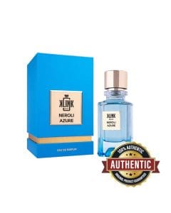 Klink Niche Neroli Azure Unisex Eau de Parfum 100ML Citrus Fresh Spicy Floral Woody Notes Long Lasting Perfume | Clear - 5425039223872