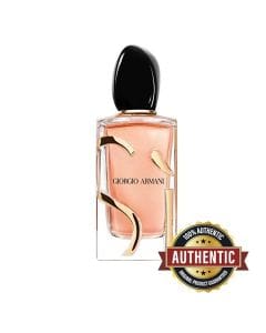 Armani Sì Intense Eau de Parfum for Women 100ml – Blackcurrant Nectar, Rose, Davana & Vanilla Patchouli Chypre Amber Fragrance