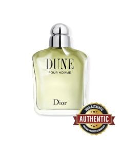 Dior Dune Homme Eau de Toilette for Men 100ml – Fig Leaf, Basil, Blackcurrant & Sandalwood Fresh Woody Aromatic Fragrance