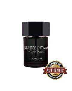 Yves Saint Laurent La Nuit de L’Homme Le Parfum for Men 100ml – Cardamom, Lavender, Patchouli & Vetiver Warm Spicy Woody Fragrance