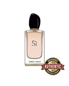 Armani Sì Eau de Parfum for Women 100ml – Blackcurrant Nectar, Rose, Freesia, Patchouli & Vanilla Chypre Fruity Fragrance