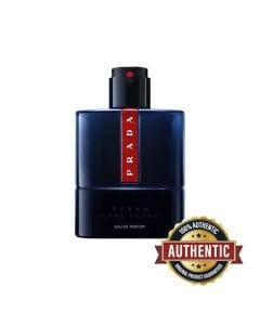 Prada Luna Rossa Ocean Eau de Parfum for Men 100ml – Bergamot, Iris, Sage & Vetiver Amber Woody Fragrance