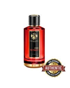Mancera Red Tobacco Intense Eau de Parfum 120ml – Cinnamon, Saffron, Tobacco, Oud & Vanilla Deep Spicy Oriental Fragrance
