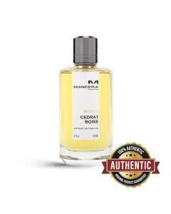 Mancera Cedrat Boisé Intense Extrait 120ml – Sicilian Citrus, Blackcurrant, Leather, Patchouli & Vanilla Woody Citrus Fragrance