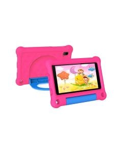 G-Tab Wi-Fi 3GB 64GB Tablet For Kids 7 Inch, IPS Display With 600x1024 Resolution, Allwinner A333 Processor, 3000mAh Battery - Pink - Pad7