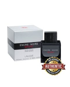Lalique Encre Noire Sport Eau de Toilette 100ml – Grapefruit, Cypress, Vetiver & Musk Fresh Woody Aromatic Fragrance