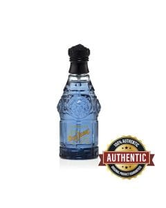 Versace Blue Jeans EDT 75ml Men’s Perfume, Woody Aromatic, Citrus Bergamot Juniper, Lavender Jasmine Nutmeg, Cedarwood Sandalwood Amber, Long Lasting