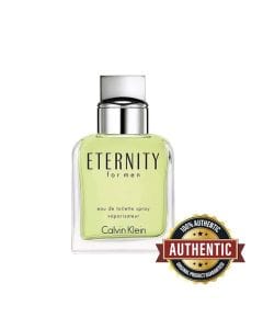 Calvin Klein Eternity Eau de Toilette for Men 100ml – Lavender, Bergamot, Geranium, Sage & Sandalwood Fresh Aromatic Fragrance