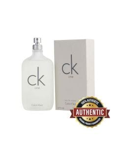 Calvin Klein CK One Unisex Eau de Toilette 200ml – Bergamot, Green Tea, Papaya, Jasmine & Musk Fresh Citrus Fragrance