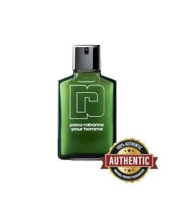 Paco Rabanne Pour Homme Eau de Toilette for Men 100ml – Rosemary, Clary Sage, Tonka Bean & Oakmoss Aromatic Fougere Fragrance