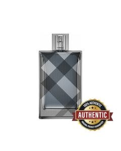Burberry Brit Eau de Toilette for Men 100ml – Ginger, Cardamom, Cedarwood & Tonka Bean Warm Woody Spicy Fragrance