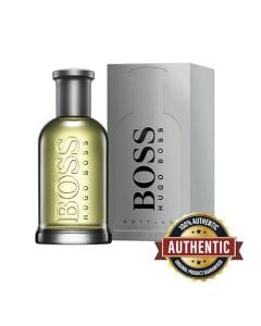 Hugo Boss Bottled Eau de Toilette for Men 100ml – Apple, Cinnamon, Geranium & Sandalwood Warm Woody Spicy Fragrance