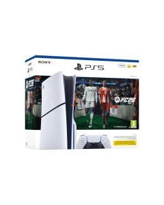 Sony PlayStation 5 Slim Disc Console 1TB, EA SPORTS FC 26 Edition, 4K 120Hz Gaming, Ultra-High Speed SSD, Ray Tracing, DualSense Controller | White-CFI-2116 B01Y