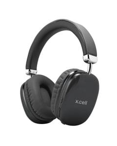 XCell HS-314 Wireless Headphones – Active Noise Cancelling, FM Radio, 15H Playtime, Over-Ear Design, Black | XL-HS-314-ANC-15H-AIRMAX-BLK