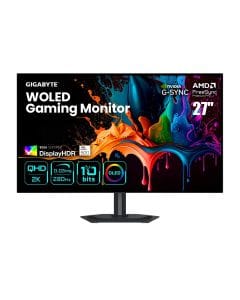 Gigabyte 27" WOLED Gaming Monitor – 280Hz Refresh Rate Gaming Display | Black – MO27Q28G