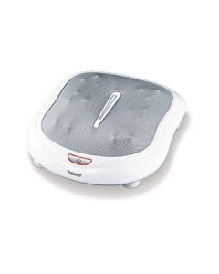 Beurer FM-60 Foot Massager – Shiatsu Deep Kneading, Switchable Heat Function, 18 Massage Heads, Relaxation Therapy for Feet - White
