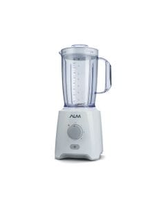 ALM 2-In-1 Blender With Mill 1.6L, Removable Cap, 3 Speeds, 2 Pulse Control, Dishwasher-Safe Design - White - ALM-B03
