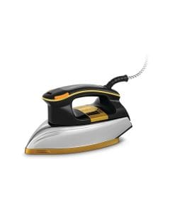 Black+Decker Heavyweight Dry Iron 1200W, Non-Stick Soleplate, Temperature Control Dial, Strong And Consistent Performance - Black - F550-B5