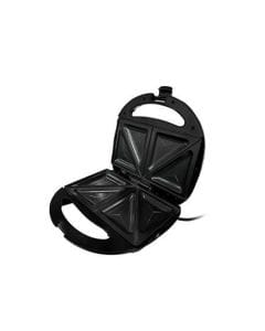 ALM 2-Slice Sandwich Maker 750W, Automatic Temperature Control, Non-Stick Coating, Power And Ready Light Indicators - Black - ALM-SM750