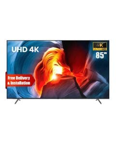 ALM UHD 4K Smart TV 85 Inch, Ultra HD Picture Quality, Large Display, Wide Viewing Angle, Smart Entertainment Features - Black - ALM-LE85S