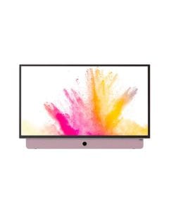 Skyworth Full HD Portable Google Smart TV 24 Inch, Built-In Battery (Up To 3 Hours), Lightweight Design, Smart Connectivity - Pink - 24LP60G-P