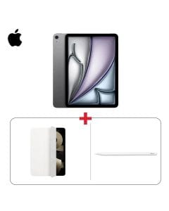 iPad Air Bundle Apple iPad Air 128GB Space Grey + 5 Smart Folio White + Pencil (603001000012771,603001000001817,603001000000460)