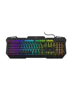 Hama uRage Exodus 450 Metal Gaming Keyboard AR Layout, LED Backlight, Durable Metal Surface, Gaming Mode | Black - D3186070