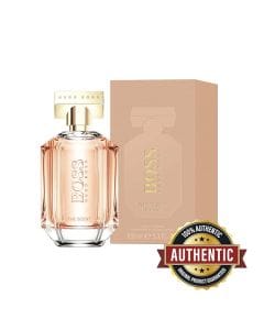 Hugo Boss The Scent Eau de Parfum 100ML – Peach, Osmanthus & Roasted Cocoa Sensual Fruity Floral Women’s Fragrance | 730870196885