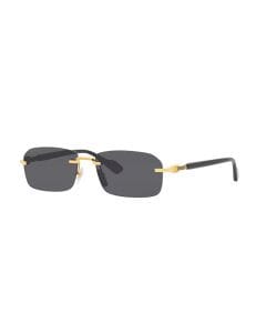 Gucci GG1221S Square Sunglasses – Bold Acetate Frame, Gradient UV Protection Lenses, Luxury Italian Designer Eyewear | 889652394190