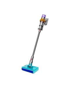Dyson V15s Detect Submarine Wet & Dry Vacuum Cleaner, 240AW Suction Power, Submarine Wet Roller Head, HEPA Filtration & Fluffy Optic Laser | Iron/Nickel - SV47