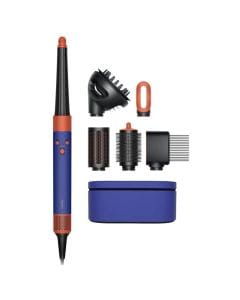 Dyson Airwrap Multi-Styler & Dryer for Curly+Coily Hair, i.d. Curl Technology, Bluetooth Enabled, Fast Dryer & Styling Attachments | Vinca Blue/Topaz - HS08