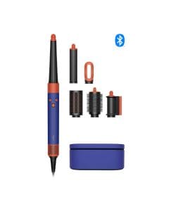 Dyson Airwrap Multi-Styler & Dryer for Curly+Coily Hair, i.d. Curl Technology, Bluetooth Enabled, Fast Dryer & Styling Attachments | Vinca Blue/Topaz - HS08