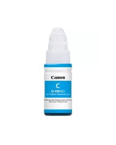 Canon GI-490 Cyan Ink Bottle, Genuine Canon Ink, High Yield 7000 Pages, Refillable Ink Tank System, Spill-Resistant Design & PIXMA G Series Compatibility | Cyan - 4549292041743