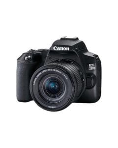 Canon EOS 250D DSLR Camera Double Lens Kit, 24.1MP APS-C Sensor, DIGIC 8 Processor, 4K Video, 18-55mm & 75-300mm Lenses, Dual Pixel CMOS AF | Black - 8714574661551