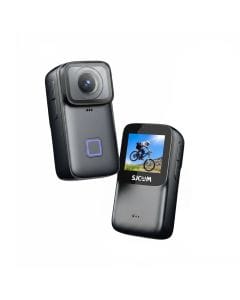 SJCAM C200 Pro Action Camera 4K with 6-Axis Stabilization, Dual Touch Screens, 30M Waterproof Design, 7-Hour Battery | Black
