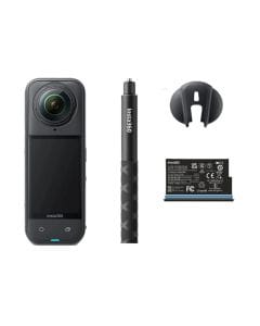 Insta360 X5 Starter Bundle 360 Action Camera, 8K 360° Video, 72MP Photos, Dual 1/1.28-Inch Sensors, Flow State Stabilization | Black - 6977644764008