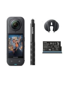 Insta360 X5 Starter Bundle 360 Action Camera, 8K 360° Video, 72MP Photos, Dual 1/1.28-Inch Sensors, Flow State Stabilization | Black - 6977644764008