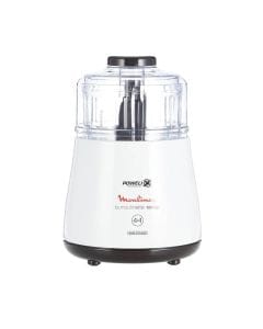 Moulinex Multi Moulinette 4 In 1 Chopper 1000W, 0.3L Capacity, Efficient And Powerful, Lightweight And Silent Motor, Easy To Use - White - DPA144