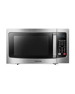 Toshiba Microwave Oven 1000W, 10 Auto Cook Menu, Grill Power 1100W, 11 Power Level, Multi-Cooking Function - Black - ML-EC42S(BS)