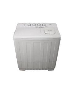 TCL Twin Tub Semi Automatic Washing Machine 18Kg, Multiple Wash Programs Support, Lint Filter Supports, Soak Function Supports - White - F218TTW
