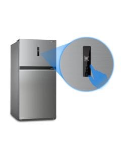 Toshiba Double Door Refrigerator 611L, Dual Frequency Compatibility, Origin Inverter Technology, Ultra Fresh Chiller Compartment - Gray - GR-RT835WE-PMF(49)
