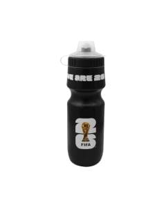 FIFA World Cup 2026 Official Licensed Product | Squeeze Water Bottle - Black|F26-BO-0002-B