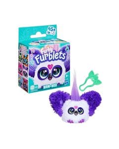 Hasbro Furby Furblet Bam Boo Animal Figure Plush Toy 6+ Years, Multiple Ways To Activate Play Features - 5010996303998