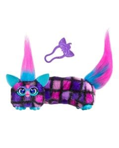 Hasbro Furby DJ Furblets Dis-Co-Dazz Plush Toy 6+ Years, Wacky And Wonderful Furblets Companion, Stretch For Silly Sound Effects - 5010996330178