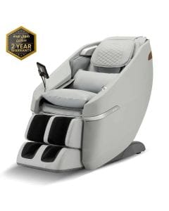 ROTAI Ekanite 2-in-1 Massage Chair Sofa, Full Body Massage, Zero Gravity Recline, Heating Pads, Rocking Function, Touch Control & Space Capsule Design | Grey - A37