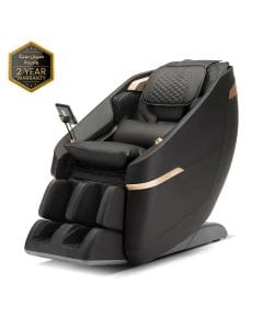 Rotai Ekanite Massage Chair & Sofa 2-in-1, Full Body SL Track Massage, Zero Gravity Recline, 36 Airbags, Carbon Fiber Heating & 22 Auto Programs | Black - A37