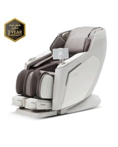 ROTAI Vanquish Massage Chair, AI Smart Full Body Massage, Dual Zero Gravity, 26 Airbags, Heat Therapy, 360° Foot Rollers & Wireless Charging | Brown - A70