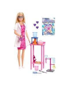 Barbie Scientist Doll And Accessories 3+ Years, Scientist Career-Themed Play, Diverse And Modern Design - 194735275243